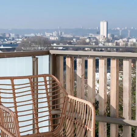 Rouen, Vue Sur La Seine - Panorama & Parking Prive Rouen