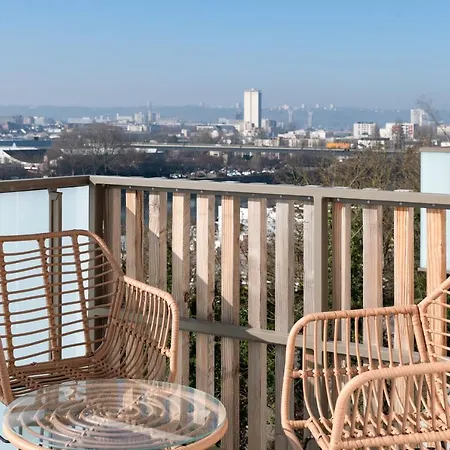 Seine View, Parking, Proche Centre Et Chu, Résidence Privée Appartement