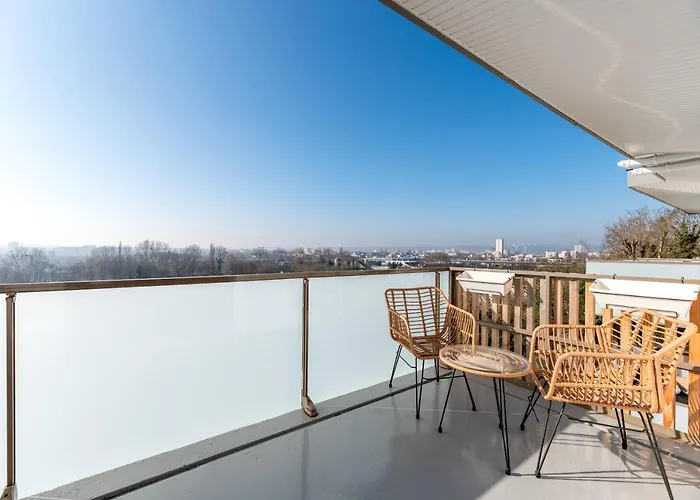 Seine View, Panorama & Privee A Apartman Rouen
